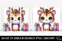 Expressive Baby Tiger PNG Product Image 1