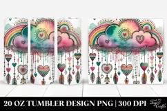 Valentines 20 Oz Tumbler Png Product Image 1