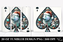 Christmas PNG 20 Oz Tumbler Design Product Image 1