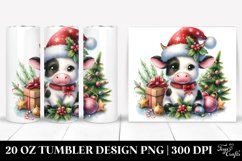Christmas PNG 20 Oz Tumbler Design Product Image 1
