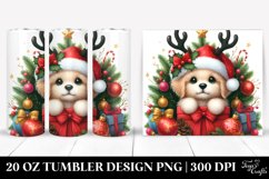 Christmas PNG 20 Oz Tumbler Design Product Image 1
