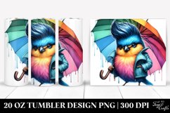 Vibrant Baby Bird Umbrella Tumbler Product Image 1