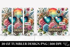 Spring 20 Oz Tumbler Png Product Image 1