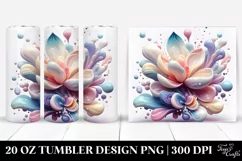 Shiny Magnolia 20 Oz Tumbler Product Image 1