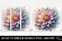 Shiny Dahlia 20 Oz Tumbler Product Image 1