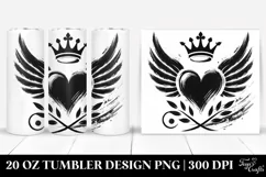 Love 20 Oz Tumbler Png Product Image 1