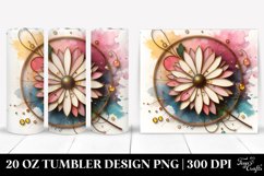 Stained Daisy 20 Oz Tumbler Product Image 1