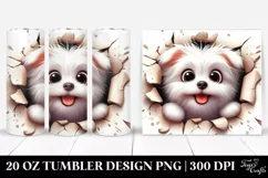 Cute Funny Maltese | 20 oz Tumbler Product Image 1