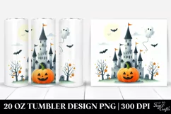 Simple Castle Clipart 20 Oz Tumbler Product Image 1