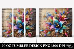 Colorful Lobelia | 20 oz Tumbler Product Image 1