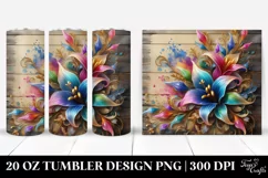 Colorful Lobelia | 20 oz Tumbler Product Image 1