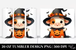 Halloween Baby Cow PNG Product Image 1