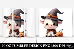 Halloween Baby Cow PNG Product Image 1