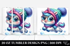 cute Baby Unicorn PNG Product Image 1