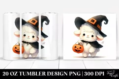 Halloween Baby Lamb PNG Product Image 1