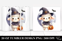 Halloween Baby Lamb PNG Product Image 1