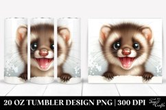 Crazy Furr Marten | 20 Oz Tumbler Product Image 1