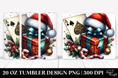 Christmas PNG 20 Oz Tumbler Design Product Image 1