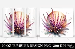 Watercolor Stained Heather | 20 oz Tumbler Product Image 1