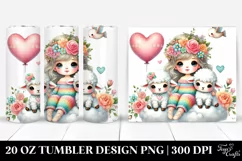 Spring 20 Oz Tumbler Png Product Image 1
