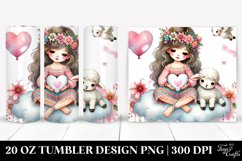 Spring 20 Oz Tumbler Png Product Image 1