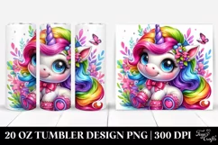 Funny Baby Unicorn | 20 oz Tumbler Product Image 1