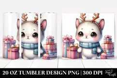 Expressive Baby Watercolor Kitten PNG Product Image 1