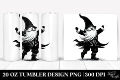 Simple Gothic Dancing Gnome | 20 oz Tumbler Product Image 1