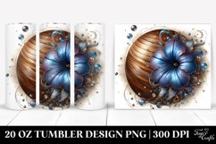 Shiny Petunia Insertion | 20 Oz Tumbler Product Image 1