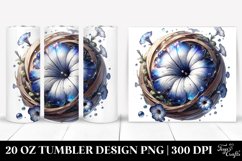 Shiny Petunia Insertion | 20 Oz Tumbler Product Image 1