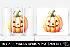 Funny Haloween Pumpkin 20 Oz Tumbler Product Image 1