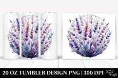 Abstract Lavender Material | 20 Oz Tumbler Product Image 1