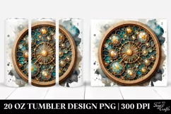 Wooden Cosmos Stained , Transparent PNG Product Image 1