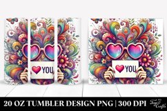 Love 20 Oz Tumbler Png Product Image 1