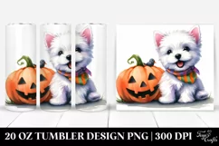 Winter Dog with Santa Hat PNG Product Image 1