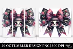 Creepy Coquette Bow | 20 oz Tumbler Product Image 1