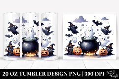 Simple Funny Haloween Clipart with Cauldron Product Image 1