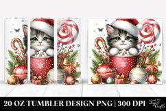 Christmas PNG 20 Oz Tumbler Design Product Image 1