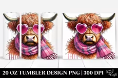 Valentines 20 Oz Tumbler Png Product Image 1