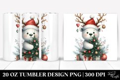 Christmas PNG 20 Oz Tumbler Design Product Image 1