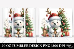 Christmas PNG 20 Oz Tumbler Design Product Image 1