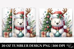 Christmas PNG 20 Oz Tumbler Design Product Image 1