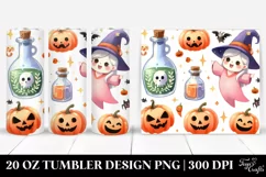 Watercolor Funny Halloween Elixir 20 Oz Tumbler Product Image 1