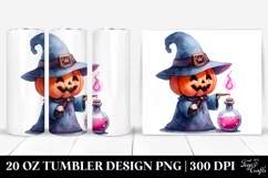 Watercolor Funny Halloween Elixir 20 Oz Tumbler Product Image 1