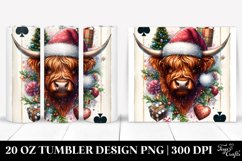 Christmas PNG 20 Oz Tumbler Design Product Image 1