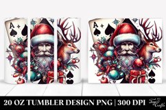 Christmas PNG 20 Oz Tumbler Design Product Image 1