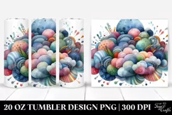 Wimsicall Cloud Watercolor | 20 Oz Tumbler Product Image 1