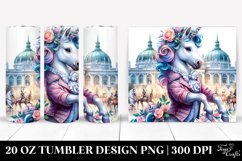 Colorful Baby Unicorn Viennese Ballroom. 20 Oz Tumbler Product Image 1