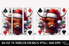 Christmas PNG 20 Oz Tumbler Design Product Image 1