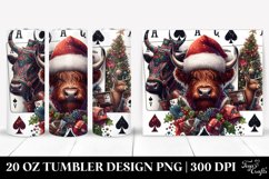 Christmas PNG 20 Oz Tumbler Design Product Image 1